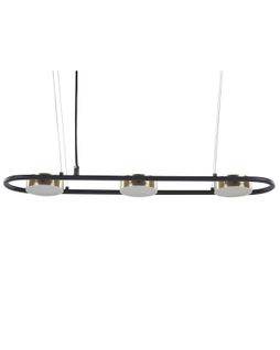 Lampe LED Suspendue Mali Métal Noir
