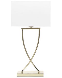 Lampe à Poser Yasuni Métal Blanc/doré