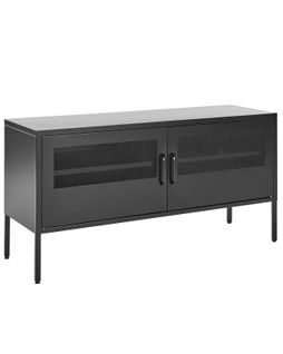 Buffet à 2 Portes En Métal Noir Morley