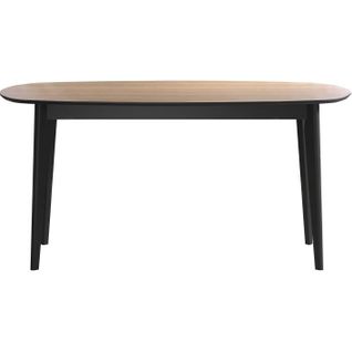 Table à Manger - Ronin - Chene - Ovale - En Mdf - Contemporain - 8 Personnes - 160 X 77 X 90 Cm