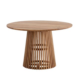 Table De Salle à Manger Cuisine 120 Cm Bois Massif Petite Ronde Moderne Acacia