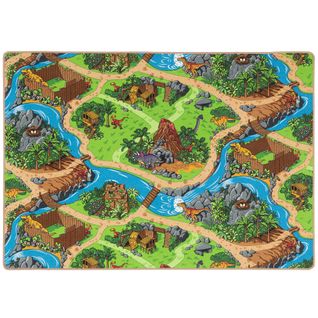 Tapis Rues Pour Enfants Dinosaures 80x320cm