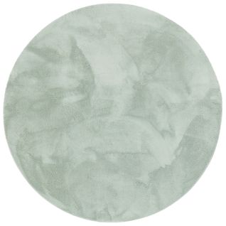Tapis En Fourrure Pearl Rond 200cm Vert