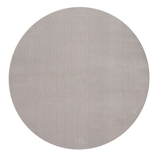 Tapis Moelleux Poils Courts, Antidérapant, Lavable, Soft, Sable, 160 X 160 Cm