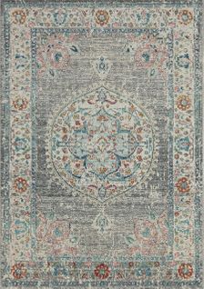 Tapis Palma Extérieur Oriental, Gris, 200x290 Cm