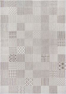 Tapis Lagos Extérieur Géométrique, Crème, 160x230 Cm