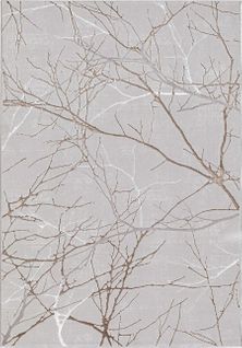 Tapis Mila Brillant, Nature, Gris, 120x170 Cm