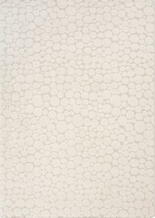 Tapis Elisa Design Pierres, Crème, 80x150 Cm