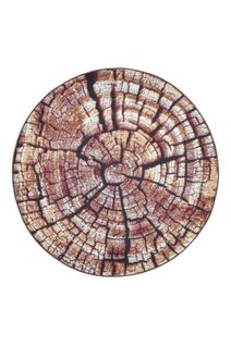 Tapis Pour Intérieur Et Extérieur Aurora Diam 80 Cm - Marron