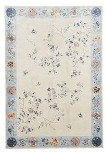 Tapis Tissé En Viscose Cherina 160x230 Cm - Bleu Clair