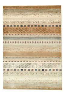 Tapis Tissé En Viscose Cherina 160x230 Cm - Beige