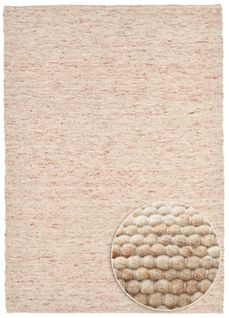 Tapis Réversible En Laine Alpen 40x60 Cm - Beige Foncé