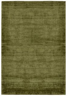 Tapis En Viscose Tissé Main Aspect Vieilli - Shine 190x290 Cm - Vert Sapin