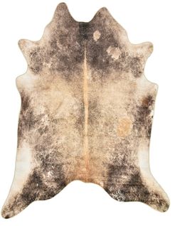 Tapis En Fourrure Synthétique Emilia 170x220 Cm - Marron