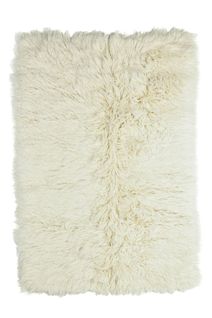 Tapis Flokati Grec Original Flokos XXL 40x60 Cm - Crème