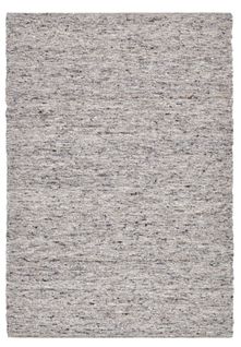 Tapis En Laine Réversible Alm-glück 290x390 Cm - Gris