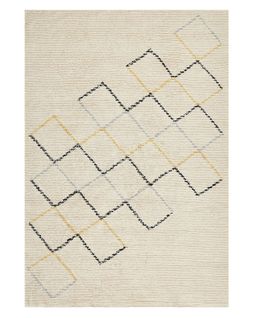 Tapis En Coton 140 X 200 Cm Beige Tezpur