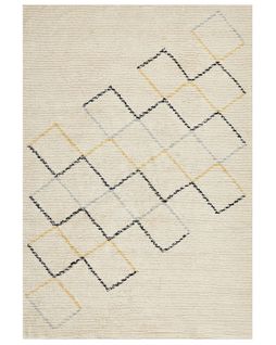 Tapis En Coton 160 X 230 Cm Beige Tezpur