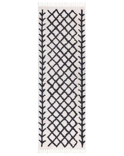 Tapis Bozkir Beige 80 X 230 Cm Coton