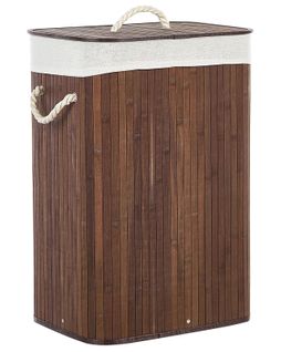 Panier En Bambou Marron 60 Cm Komari