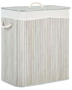 Panier En Bambou Gris 60 Cm Kandy