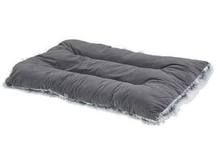 Lit Pour Chien En Velours Gris 60 X 45 Cm Ergani