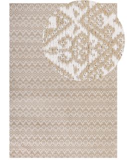 Tapis Atima Beige 160 X 230 Cm Jute