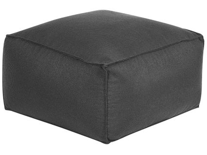 Pouf Noir 50 X 50 X 30 Cm Mukki