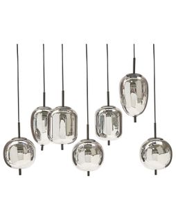 Lampe Suspension Tarlo Verre Laiton