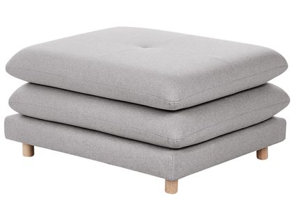 Ottoman Heden Tissu Gris