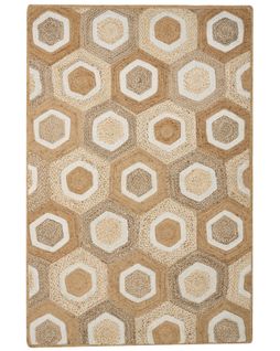 Tapis En Jute Beige 200 X 300 Cm Basoren
