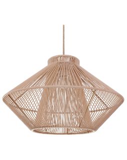 Lampe Suspension Palmetto Coton Beige