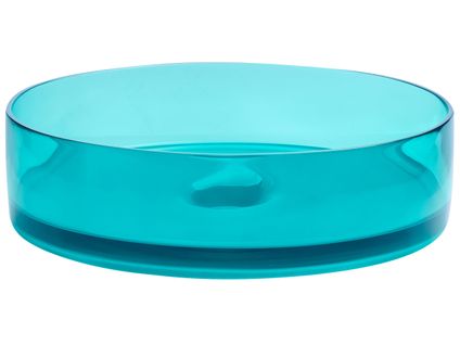 Vasque De Comptoir Rond D 36 Cm Turquoise Tolosa