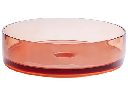 Bassin De Comptoir Rond D 36 Cm Rouge Tolosa