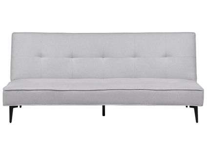 Canapé-lit 3 Places En Tissu Gris Clair Essvik