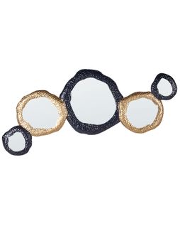 Miroir 110 X 45 Cm Noir-doré Charny