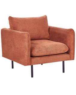 Tissu Chenille Fauteuil Marron Doré Vinterbro