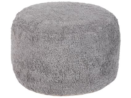 Pouf 50 X 35 Cm Gris Kandhkot