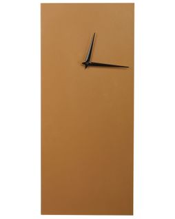 Horloge Murale 22 X 50 Cm Dorée Pombal