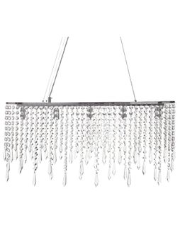 Lustre Calvelle Cristal Argenté