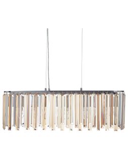 Lustre Mandeo Verre Argenté