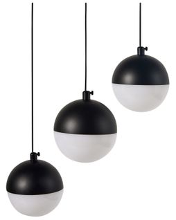 Lampe LED Suspendue Ankobra Métal Noir