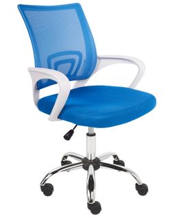Chaise De Bureau Bleu Solid