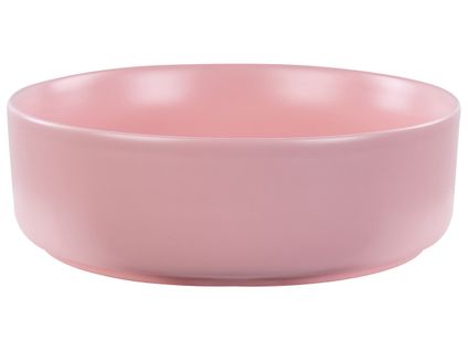 Lavabo En Céramique D 37 Cm Rose Gudar