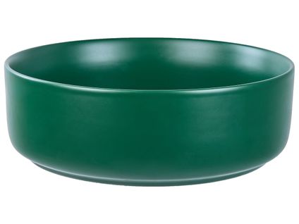 Lavabo En Céramique D 37 Cm Vert Gudar
