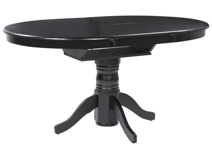 Table Extensible 106/150 X 106 Cm Noir Akron