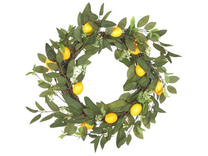 Couronne Décorative Lenrun 50 Cm Vert