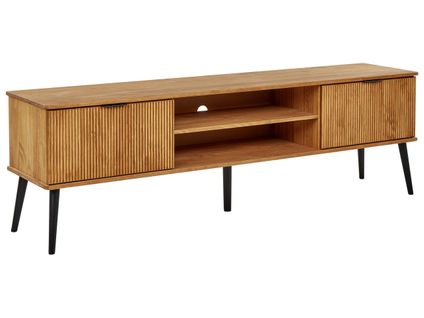 Meuble TV Timmins Bois De Pin Marron