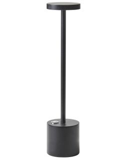 Lampe De Table LED Sans Fil Lizandro Avec Variateur Métal Noir