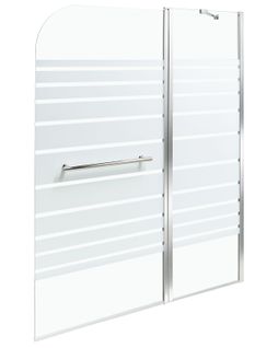 Paroi De Bain Douche Tuapi 140 X 100 Cm Argenté